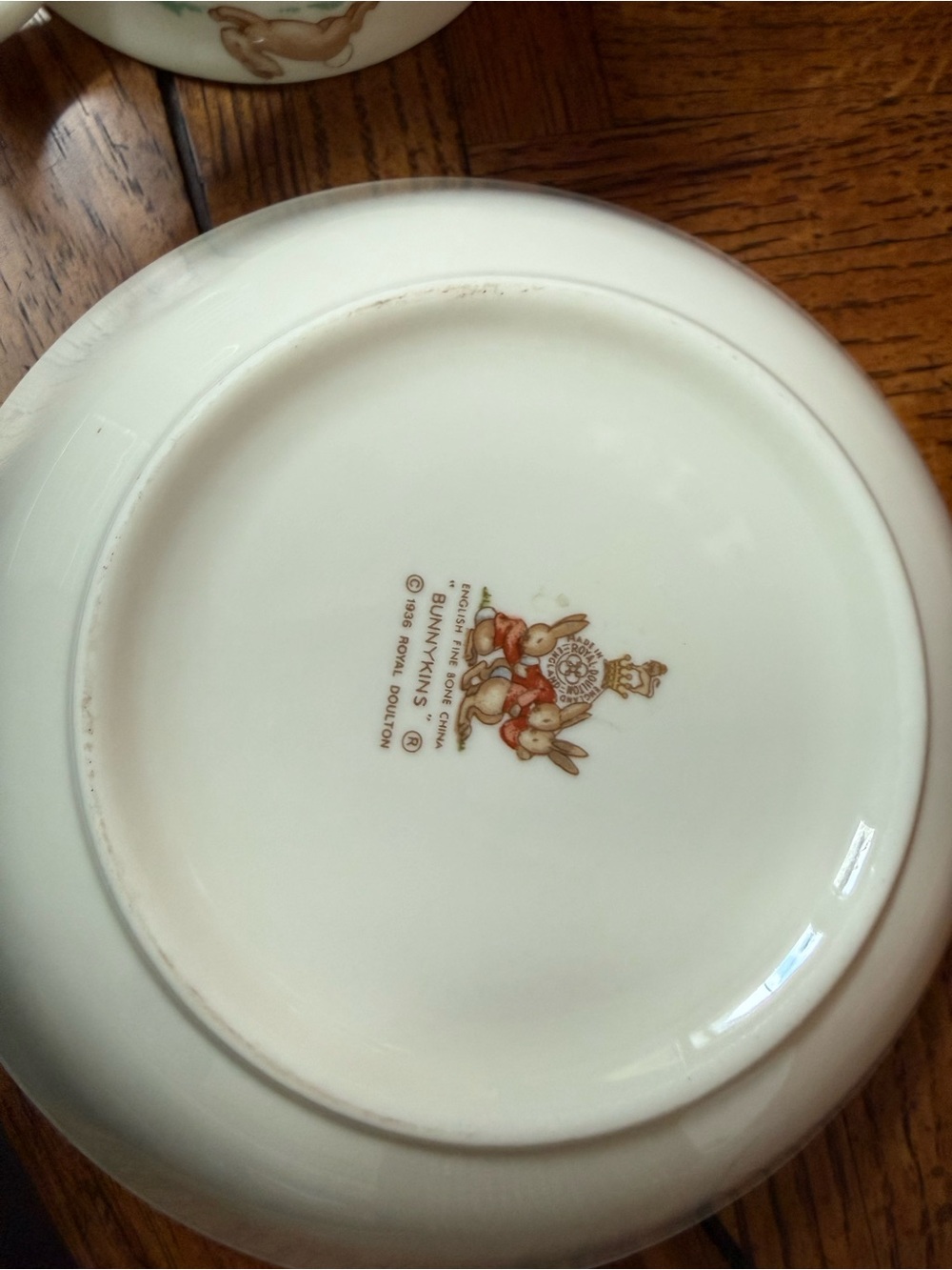 Royal Doulton Bunnykins (2 piece) Bowl and cup SET-Children/Collectibles/Vintage - Picture 6 of 6